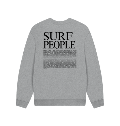 Athletic Grey Printed Sweater