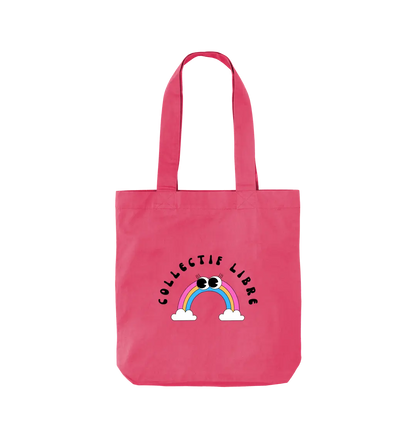 Raspberry Pink Printed Bag