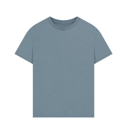 Stone Blue Printed T-shirt