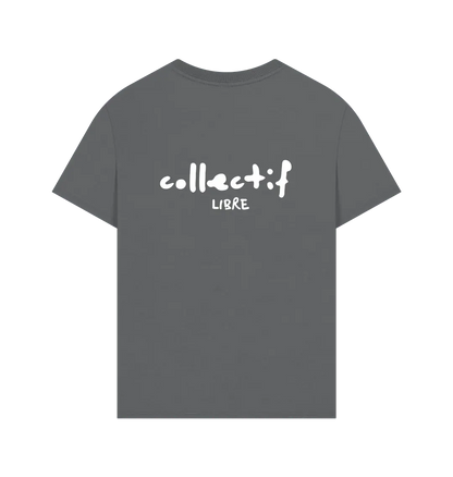 Slate Grey Printed T-shirt