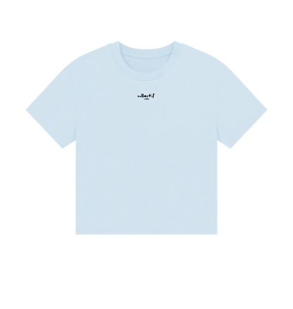 Sky Blue Printed T-shirt