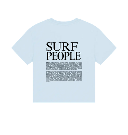 Sky Blue Printed T-shirt
