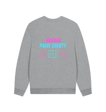 Athletic Grey Printed Sweater