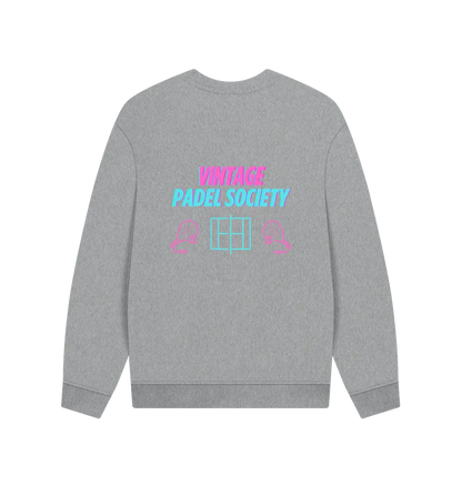 Athletic Grey Printed Sweater
