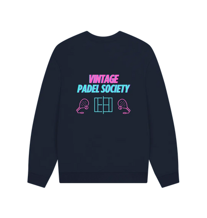 Navy Blue Printed Sweater