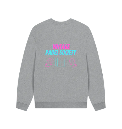 Athletic Grey Printed Sweater