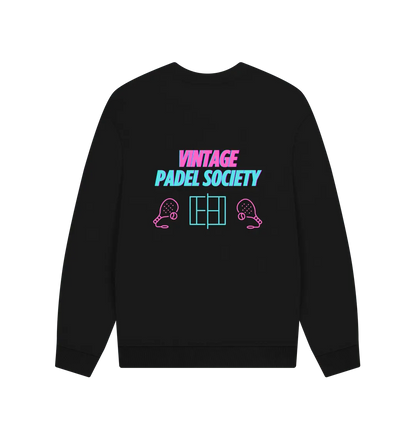 Black Printed Sweater