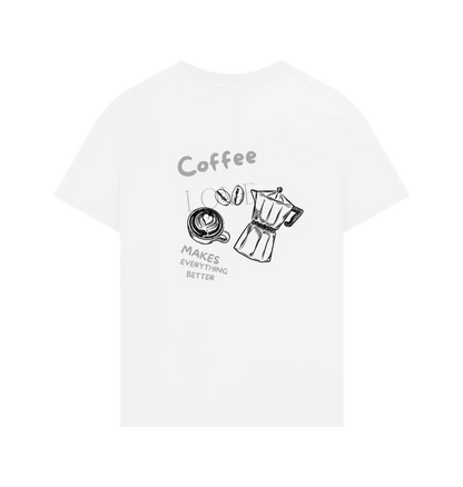 White Printed T-shirt