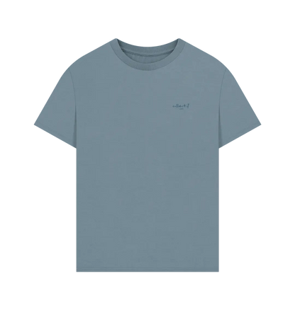 Stone Blue Printed T-shirt