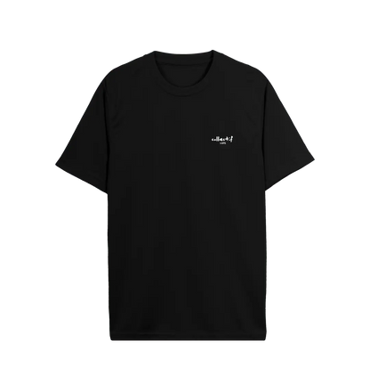Jet Black Printed T-shirt