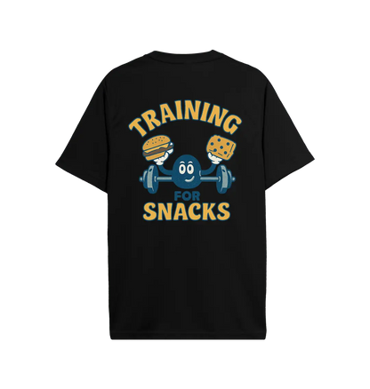 Jet Black Printed T-shirt