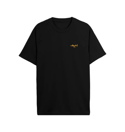 Jet Black Printed T-shirt