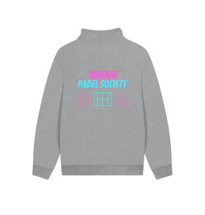 Athletic Grey Printed Sweater