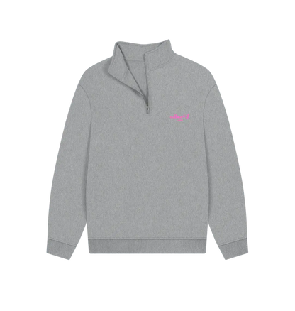 Athletic Grey Printed Sweater