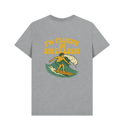Athletic Grey Printed T-shirt