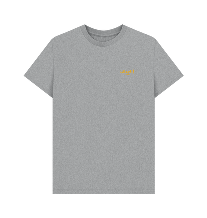 Athletic Grey Printed T-shirt