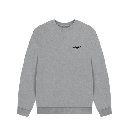 Athletic Grey Printed Sweater