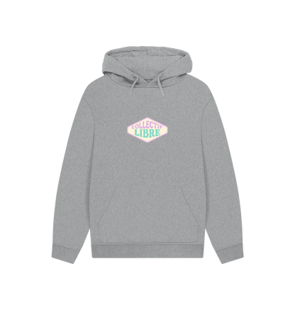 Athletic Grey Printed Hoody