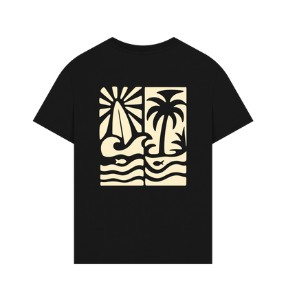 Black Printed T-shirt
