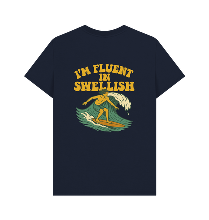 Navy Blue Printed T-shirt